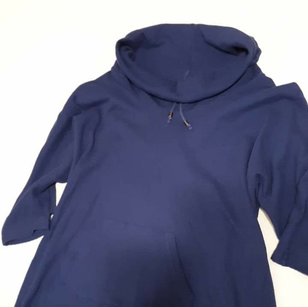 Blue Thermal Pullover